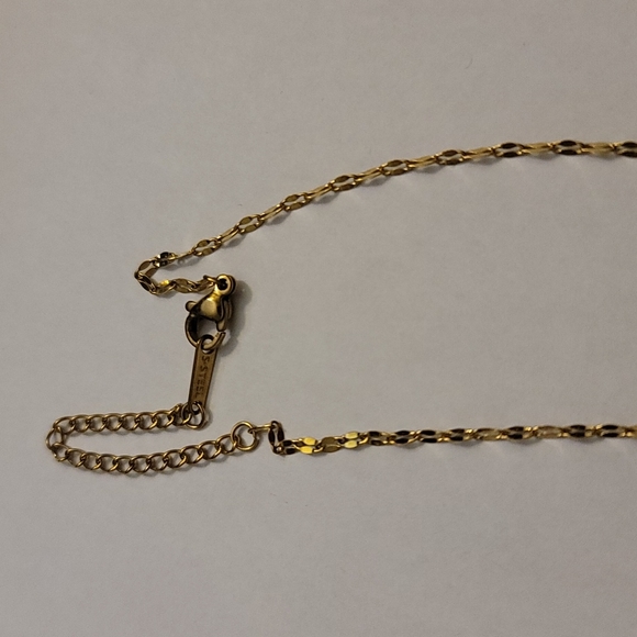 2 CLOVER DIAMOND GOLD SS NECKLACE 🍀 ☘️ - Picture 3 of 6